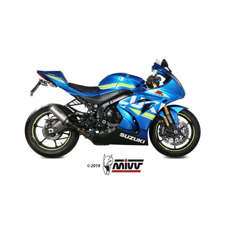 SUZUKI GSX-R 1000 2017 - MK3 INOX/ST. STEEL MIVV