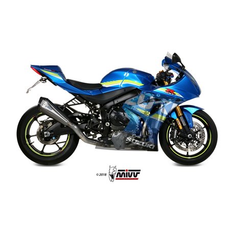 SUZUKI GSX-R 1000 2017 - DELTA RACE INOX/ST. STEEL MIVV