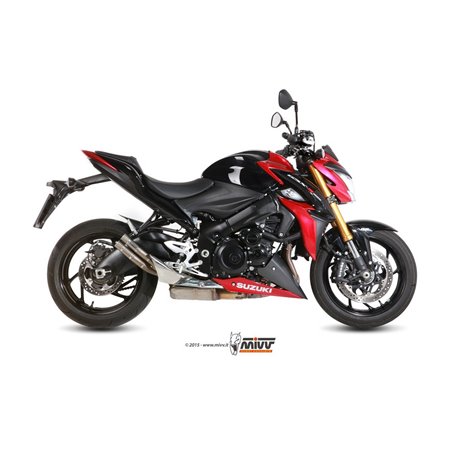 SUZUKI GSX-S 1000 / 1000 F 2015 - DOUBLE GUN FULL TITANIUM MIVV