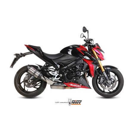 SUZUKI GSX-S 1000 / 1000 F 2015 - SUONO INOX COPA CARBONO MIVV