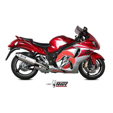 SUZUKI GSX-R 1300 HAYABUSA 2008 - 2017 SPEED EDGE INOX COPA CARBONO MIVV