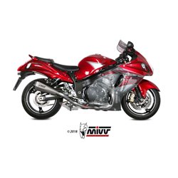 SUZUKI GSX-R 1300 HAYABUSA 2008 - 2017 DELTA RACE FULL TITANIO COPA CARBONO MIVV