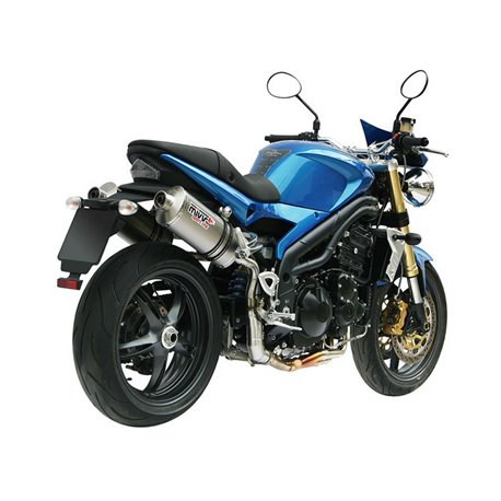 TRIUMPH SPEED TRIPLE 2005 - 2006 OVAL TITANIO MIVV