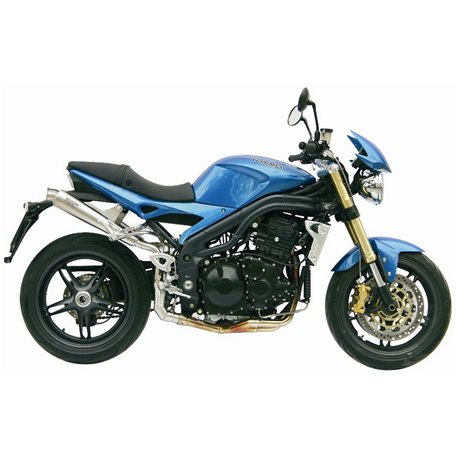 TRIUMPH SPEED TRIPLE 2005 - 2006 X-CONE INOX/ST. STEEL MIVV