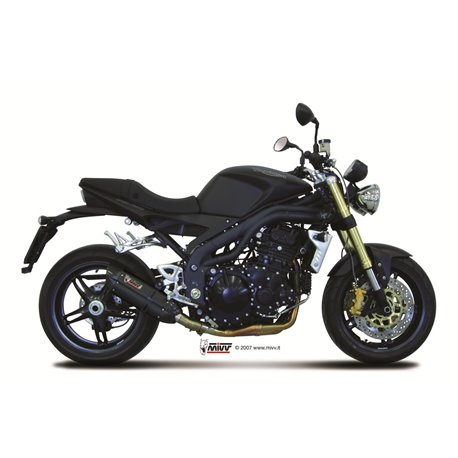 TRIUMPH SPEED TRIPLE 2007 - 2010 SUONO BLACK MIVV