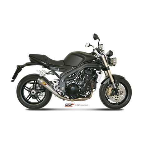 TRIUMPH SPEED TRIPLE 2007 - 2010 X-CONE INOX/ST. STEEL MIVV