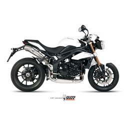 TRIUMPH SPEED TRIPLE 2011 - 2015 GHIBLI INOX/ST. STEEL MIVV