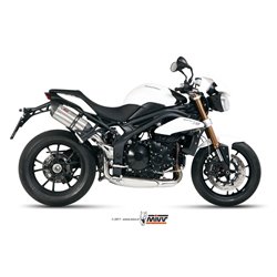 TRIUMPH SPEED TRIPLE 2011 - 2015 SUONO INOX COPA CARBONO MIVV