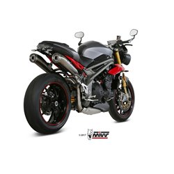 TRIUMPH SPEED TRIPLE 2016 - 2017 GHIBLI INOX/ST. STEEL MIVV