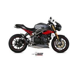 TRIUMPH SPEED TRIPLE 2016 - 2017 GP BLACK MIVV