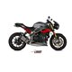 TRIUMPH SPEED TRIPLE 2016 - 2017 SUONO INOX COPA CARBONO MIVV