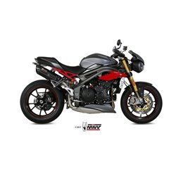 TRIUMPH SPEED TRIPLE 2016 - 2017 SUONO BLACK MIVV