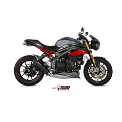 TRIUMPH SPEED TRIPLE 2016 - 2017 SUONO BLACK MIVV