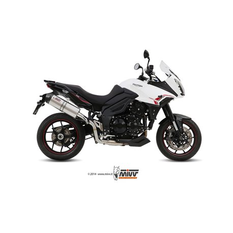 TRIUMPH TIGER 1050 SPORT 2013 - 2016 OVAL TITANIO COPA CARBONO MIVV