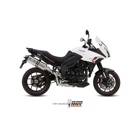 TRIUMPH TIGER 1050 SPORT 2013 - 2016 SPEED EDGE INOX COPA CARBONO MIVV