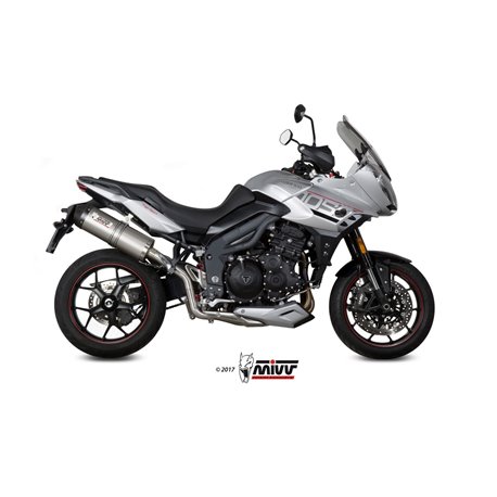 TRIUMPH TIGER 1050 SPORT 2017 - OVAL TITANIO COPA CARBONO MIVV