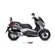 YAMAHA X-MAX 125 2006 - 2016 OVAL INOX COPA CARBONO MIVV