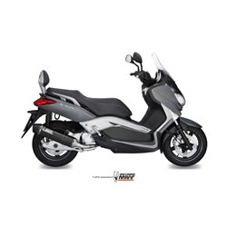 YAMAHA X-MAX 125 2006 - 2016 OVAL INOX COPA CARBONO MIVV