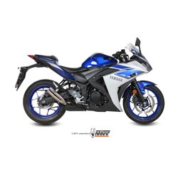 YAMAHA YZF R25 2015 - DOUBLE GUN FULL TITANIUM MIVV