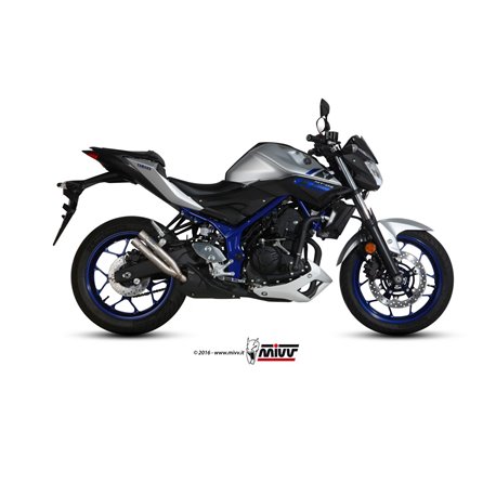 YAMAHA MT-03 2016 - DOUBLE GUN FULL TITANIUM MIVV