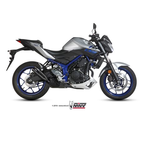 YAMAHA MT-03 2016 - DOUBLE GUN BLACK MIVV