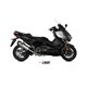 YAMAHA T-MAX 530 2017 - 2019 OVAL TITANIO COPA CARBONO MIVV