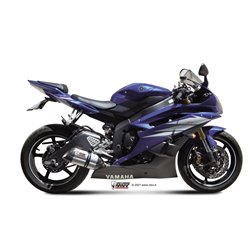 YAMAHA YZF 600 R6 2006 - 2016 SUONO INOX COPA CARBONO MIVV