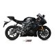 YAMAHA YZF 600 R6 2017 - SUONO INOX COPA CARBONO MIVV