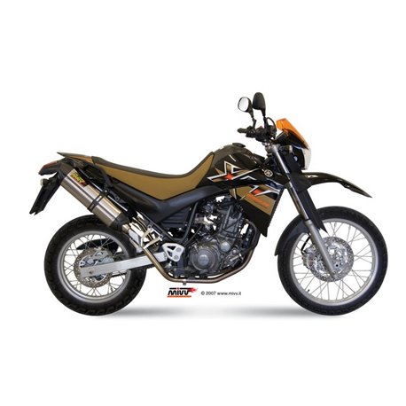 YAMAHA XT 660 X/R 2004 - 2016 SUONO INOX COPA CARBONO MIVV