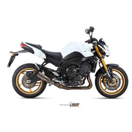 YAMAHA FZ8 / FAZER 8 2010 - 2016 DOUBLE GUN FULL TITANIUM MIVV