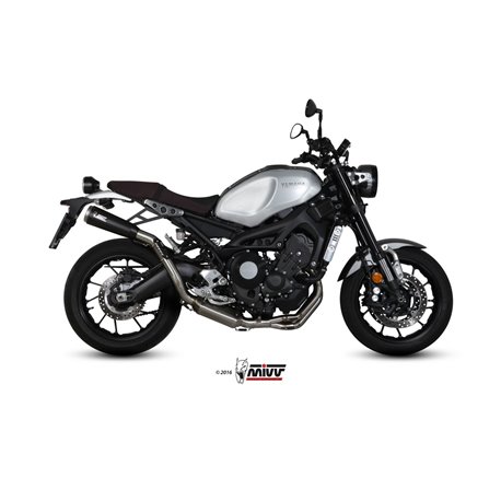 YAMAHA XSR 900 2016 - GHIBLI INOX NERO CERAMICO/CERAMIC BLACK ST. STEEL MIVV