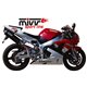 YAMAHA YZF 1000 R1 1998 - 2001 OVAL CARBONO MIVV