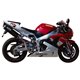 YAMAHA YZF 1000 R1 1998 - 2001 OVAL CARBONO MIVV