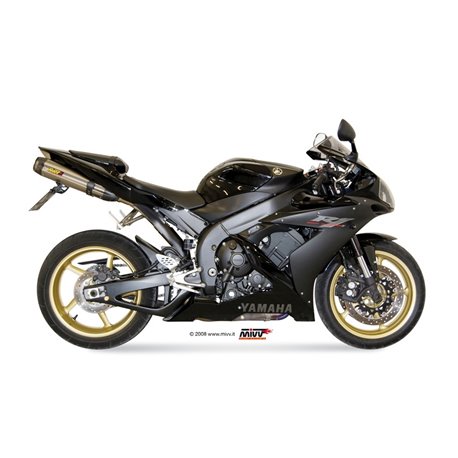 YAMAHA YZF 1000 R1 2004 - 2006 SUONO INOX COPA CARBONO MIVV