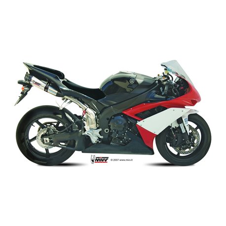 YAMAHA YZF 1000 R1 2007 - 2008 SUONO INOX COPA CARBONO MIVV