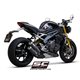 TRIUMPH SPEED TRIPLE 1200 RS (2021 - 2025) - RR - Euro 5 Escape Twin CR-T carbono