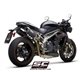 TRIUMPH SPEED TRIPLE 1050 (2018 - 2020) - S - RS Par de escapes SC1-M carbono