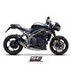 TRIUMPH SPEED TRIPLE 1050 (2018 - 2020) - S - RS Escape S1 titanio