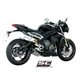 TRIUMPH STREET TRIPLE 765 (2017 - 2019) - S - R - RS Escape SC1-R titanio