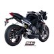 TRIUMPH STREET TRIPLE 765 (2017 - 2019) - S - R - RS Escape SC1-R titanio, negro mate