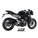 TRIUMPH STREET TRIPLE S 660 - A2 (2017 - 2019) Escape SC1-R carbono