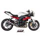 TRIUMPH STREET TRIPLE 675 (2013 - 2016) - R - RX Escape GP-M2 carbono