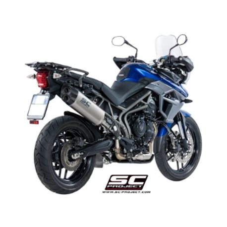 TRIUMPH TIGER 800 (2017 - 2020) - XR - XC - XCA - XCX - XRX - XRT Escape Adventure titanio