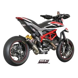 DUCATI HYPERMOTARD 939 (2016 - 2018) - SP Escape CR-T carbono, posición baja