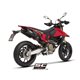 DUCATI HYPERMOTARD 698 MONO - RVE (2024) Par de escapes S1-C titanio, negro mate