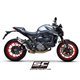 DUCATI MONSTER 937 (2021 - 2025) Escape S1 titanio