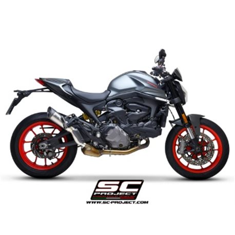 DUCATI MONSTER 937 (2021 - 2025) Escape S1 titanio