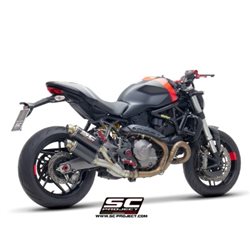 DUCATI MONSTER 821 (2018 - 2020) Escape Twin GP carbono