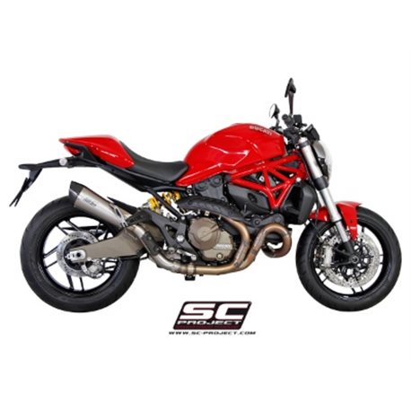 DUCATI MONSTER 821 (2014 - 2017) Escape Conic titanio