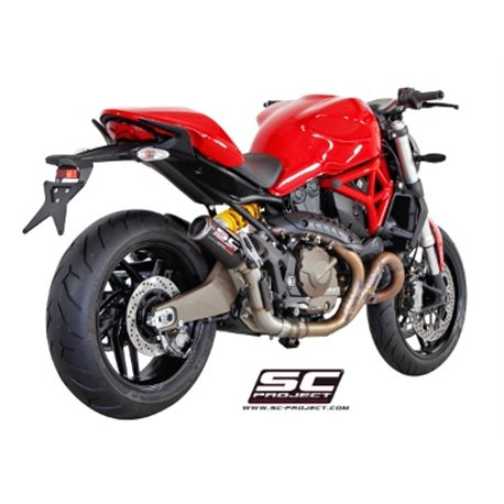 DUCATI MONSTER 821 (2014 - 2017) Escape CR-T carbono